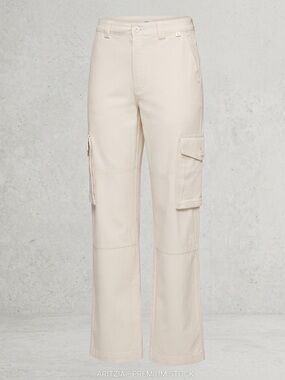 NWT - Tna Aritzia Troop Cargo Pant - GD Matte Pearl - Size 6